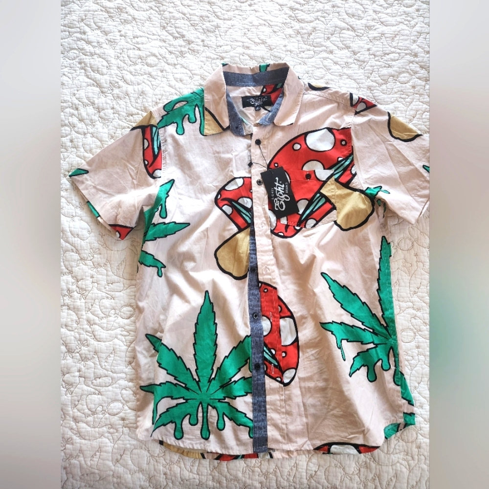 Eighty eight retro button up